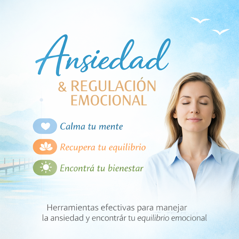 Ansiedad & Regulación Emocional – Pack Completo en PDF (10 Módulos)